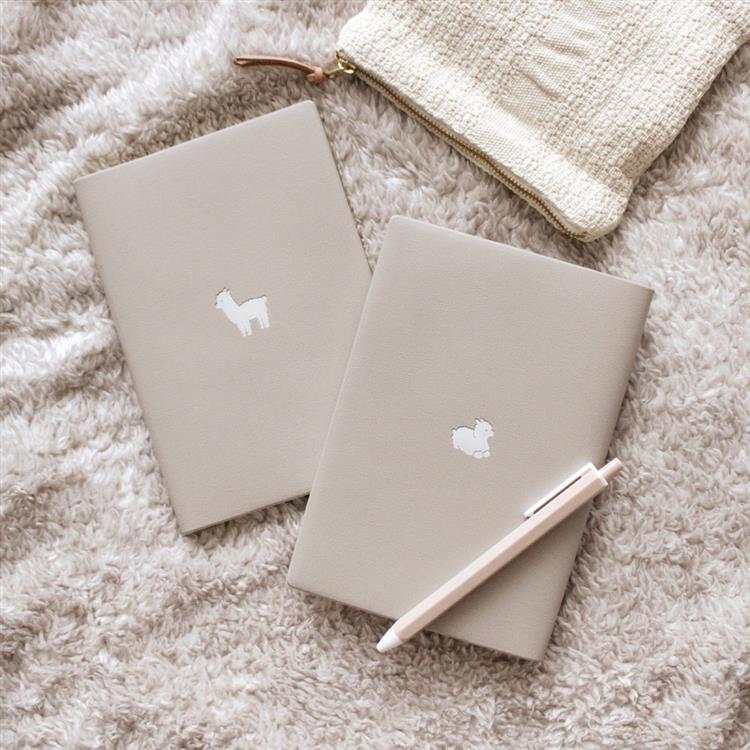 2026年4月始まり手帳 週間レフト B6 ワンポイント アルパカ アルパカ