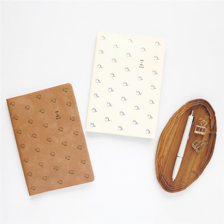 2026年4月始まり手帳 月間 B6 フルカラー ミニミニ シマエナガ シマエナガ