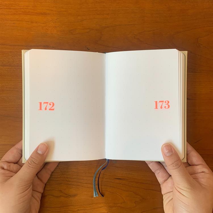 タイプフェイスノートブック ボドニ ダルゴールド ダルゴールド