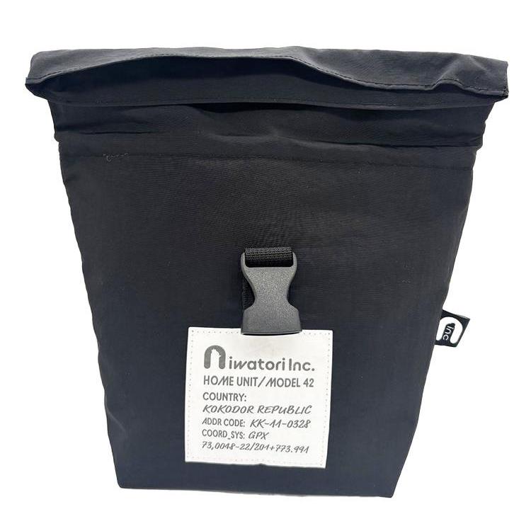 ロールタイプ保冷ポーチ BLACK BLACK