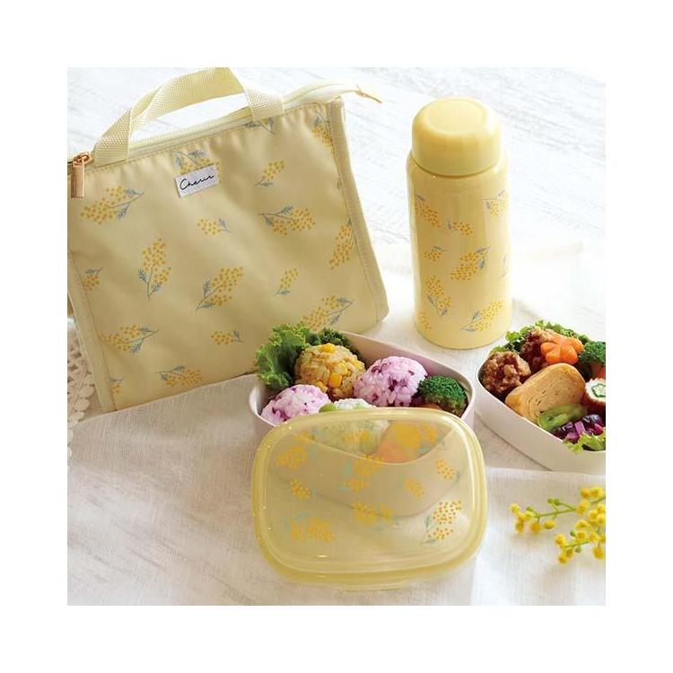 シェリール 2WAYクリアランチボックス 620ml イエロー イエロー