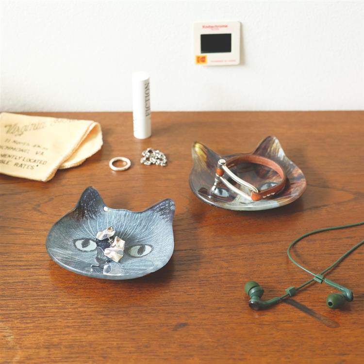 CatFace ガラスフラットプレート Leo Leo