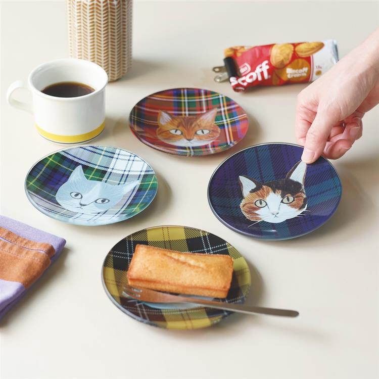 ガラスプレート 12cm Ruru Ruru