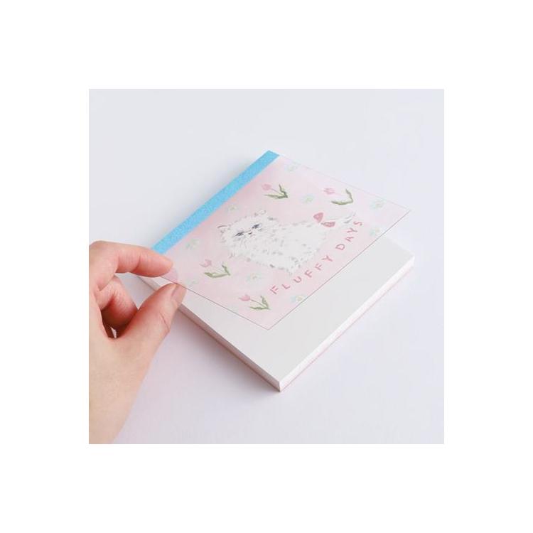 メモパッド・スクエア 利光春華 チューリップキャット チューリップキャット