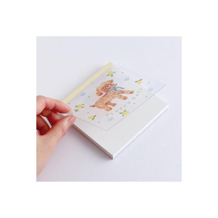 メモパッド・スクエア 利光春華 ブルーリボンドッグ ブルーリボンドッグ