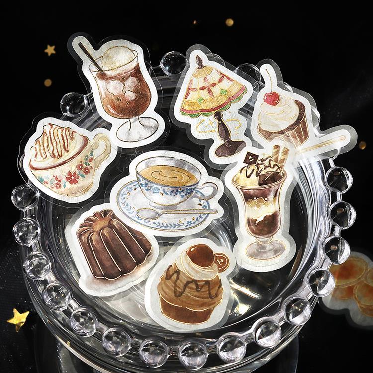 フレークシール 喫茶アラモード 24時間 夜9時【ロフト限定】 夜9時