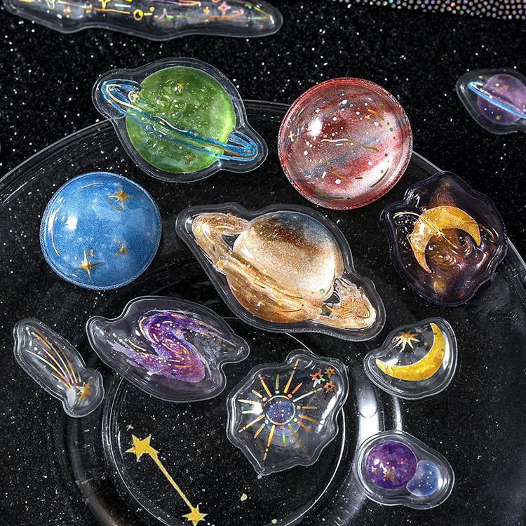 きゅるるんシール 宇宙 宇宙