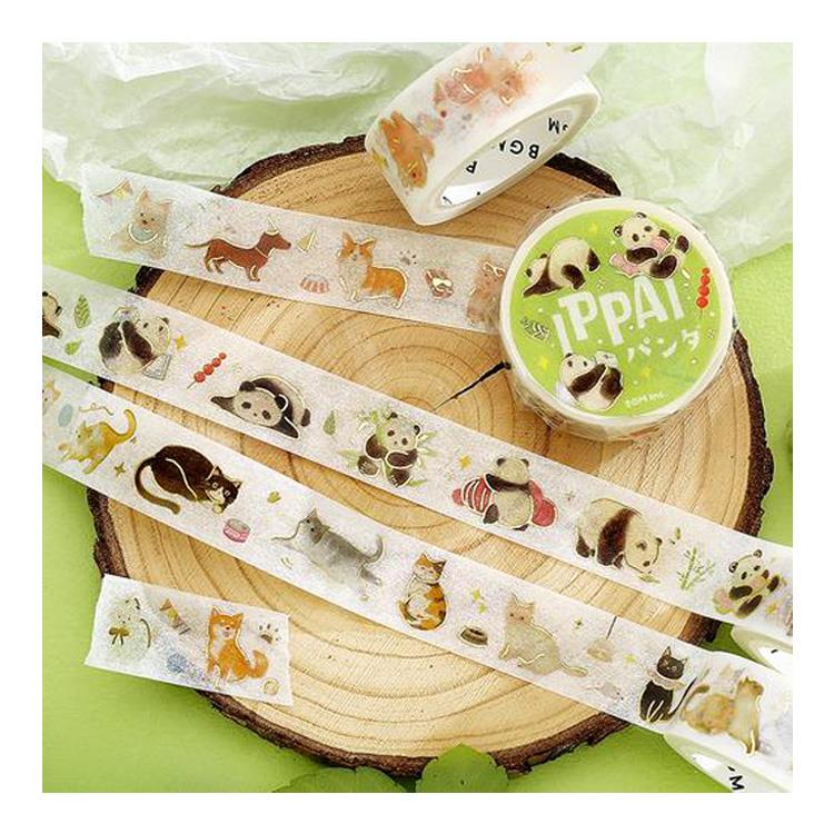 マスキングテープ IPPAI パンダ パンダ