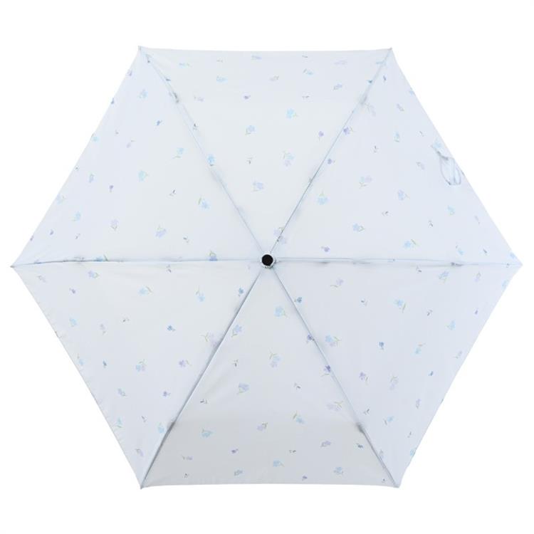 折りたたみ傘 メモリラ カーボン軽量ミニ50 サックス サックス