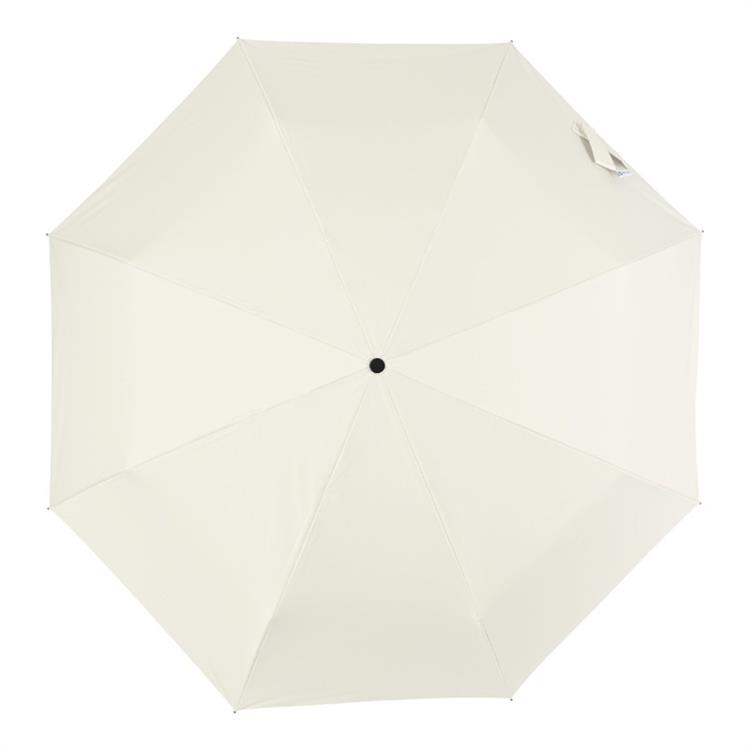 折りたたみ傘 晴雨兼用 遮光 耐風 65cm ベージュ ベージュ