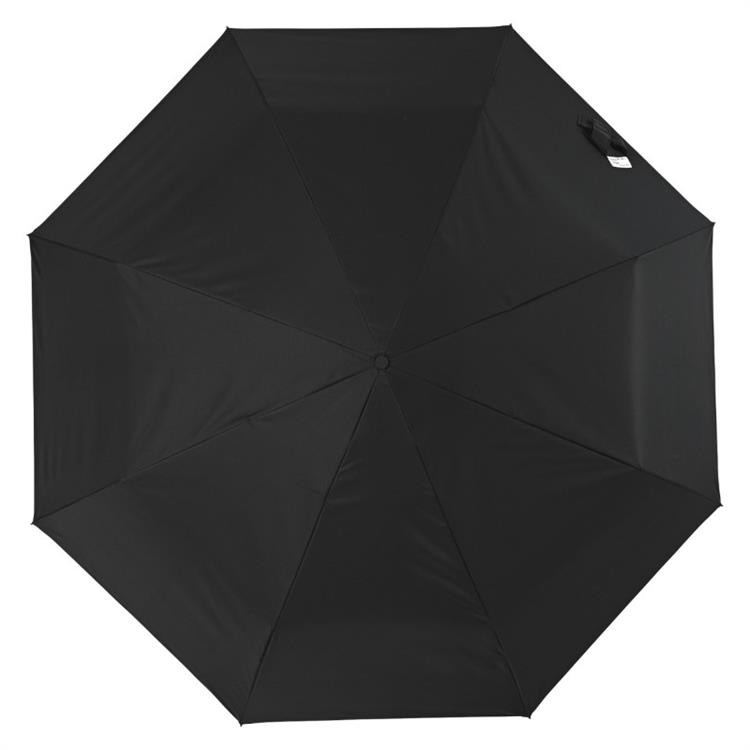折りたたみ傘 耐風 ピーチドロップ 65cm ブラック ブラック