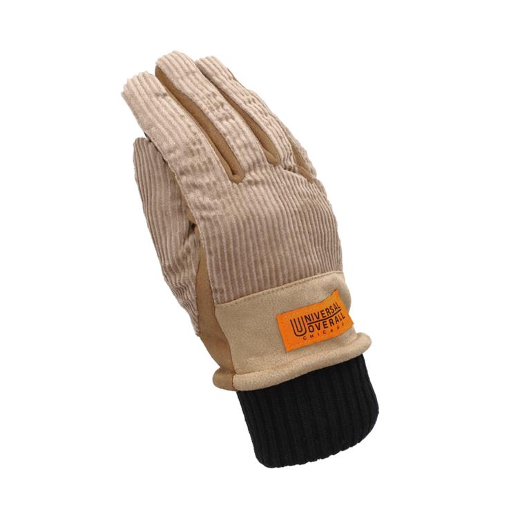 コーデュロイ手袋 メンズ タッチパネル対応 ベージュ【ロフト限定】 ベージュ