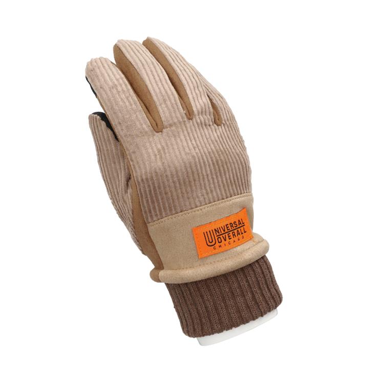 コーデュロイ手袋 レディース タッチパネル対応 ベージュ【ロフト限定】 ベージュ