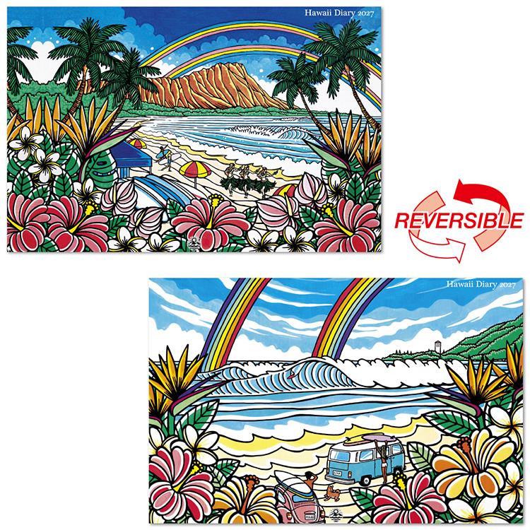 2026年10月始まり手帳 月間 A6 Hawaii Diary TAMO TAMO