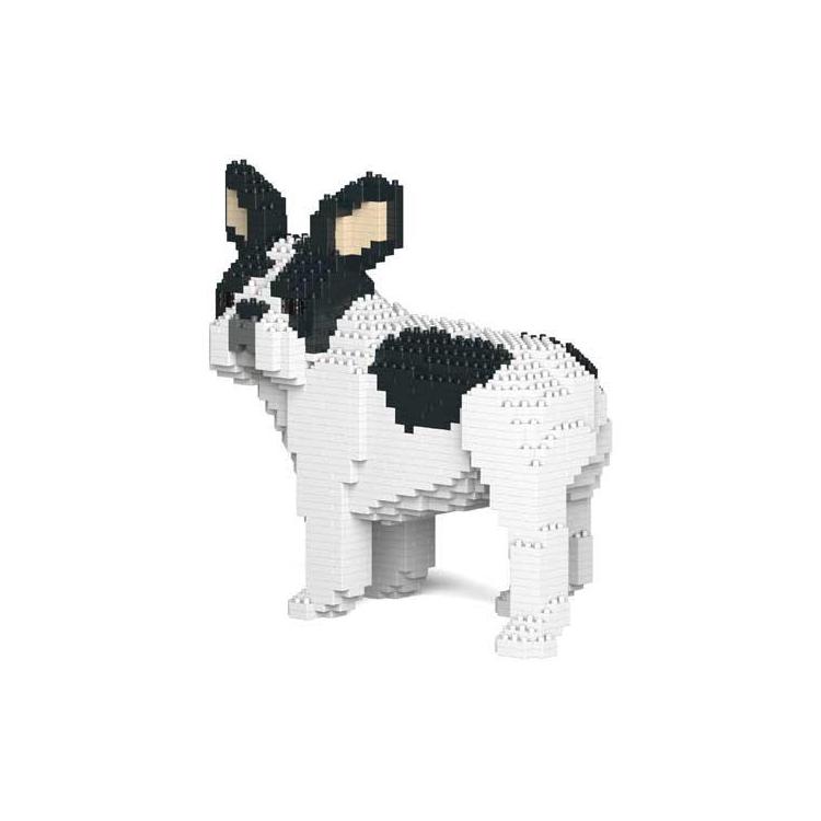 ホワイトブラウン JEKCA ジェッカブロック DOG 犬 フレンチ・ブルドッグ 品番 CM19FB04-M04 通販 