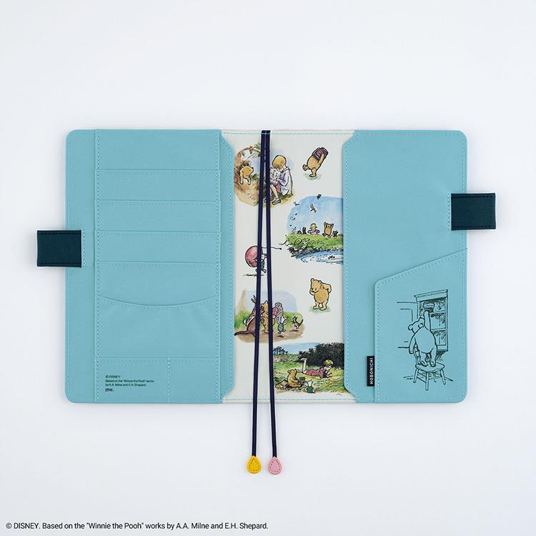 【予約】ほぼ日手帳カバー カズンサイズ用(A5) クマのプーさん 森の仲間たち【ロフト限定】