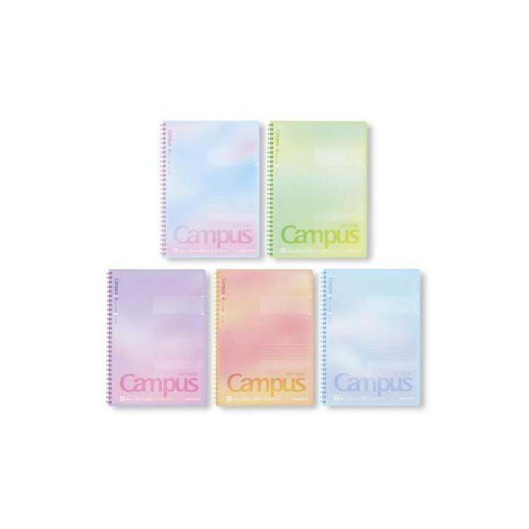 キャンパス ソフトリングノート サンセットコーラル サンセットコーラル