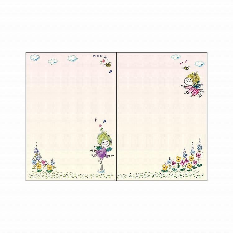 2026年10月始まり手帳 B6 月間 水森亜土 ピンク 水森亜土 ピンク