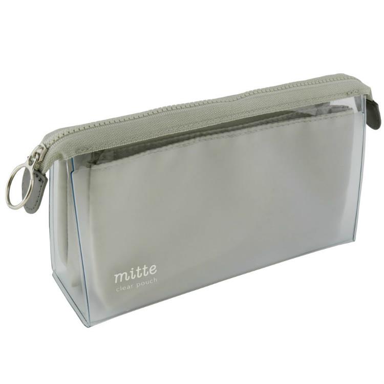 クリアポーチ ミッテ マチタイプ ライトグレー ライトグレー