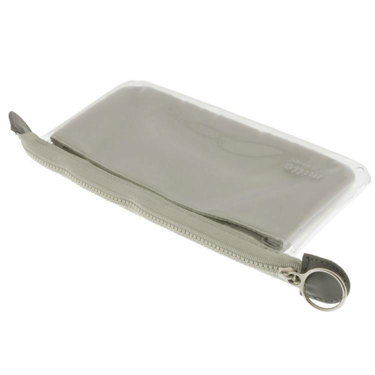 クリアポーチ ミッテ フラットタイプ ライトグレー ライトグレー