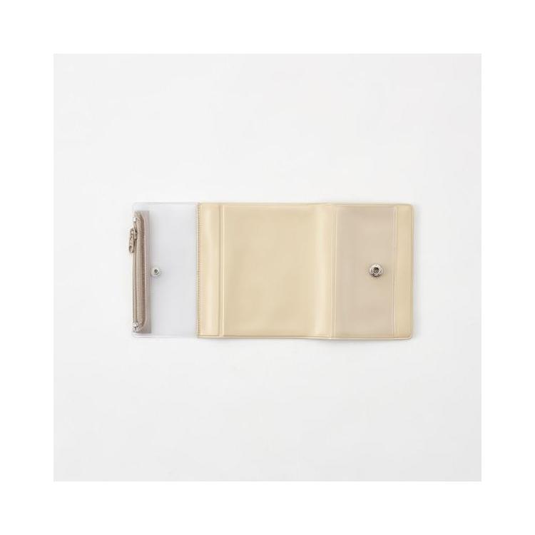 isshoni.カードファイル PVC R ベージュ ベージュ