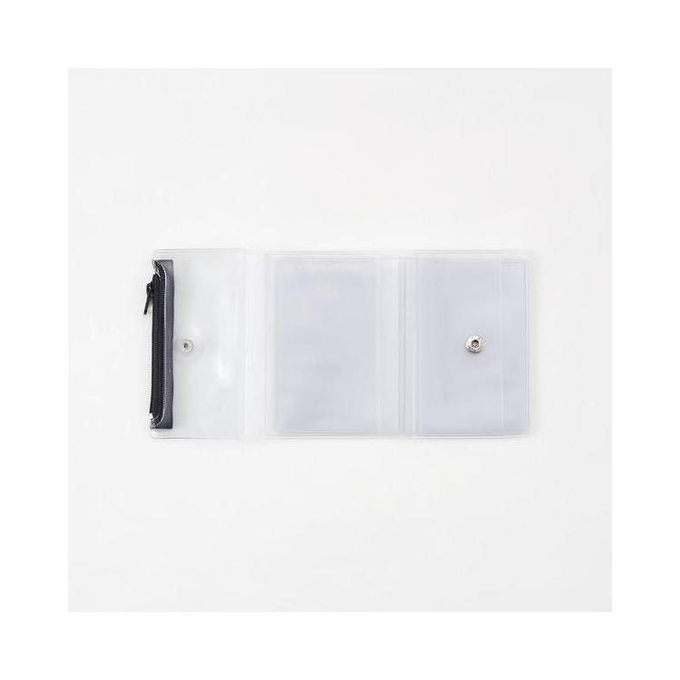 isshoni.カードファイル PVC R クリアベージュ クリアベージュ