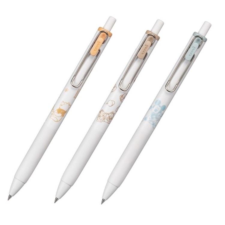 ユニボール ワン 0.38mm ゲルインク ディズニー ミッキー 3色