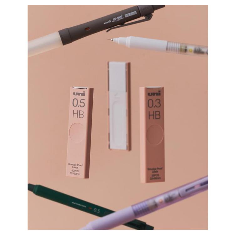 シャープ替芯 uni 0.5mm HB メイクアップカラー チークパレット チークパレット