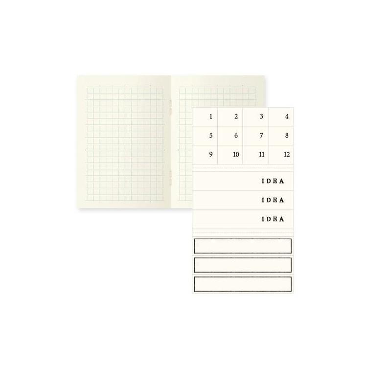 MDノート ライト A7 方眼罫 3冊組: ステーショナリー | ロフト MDノート ライト A7 方眼罫 3冊組: ステーショナリー | ロフト