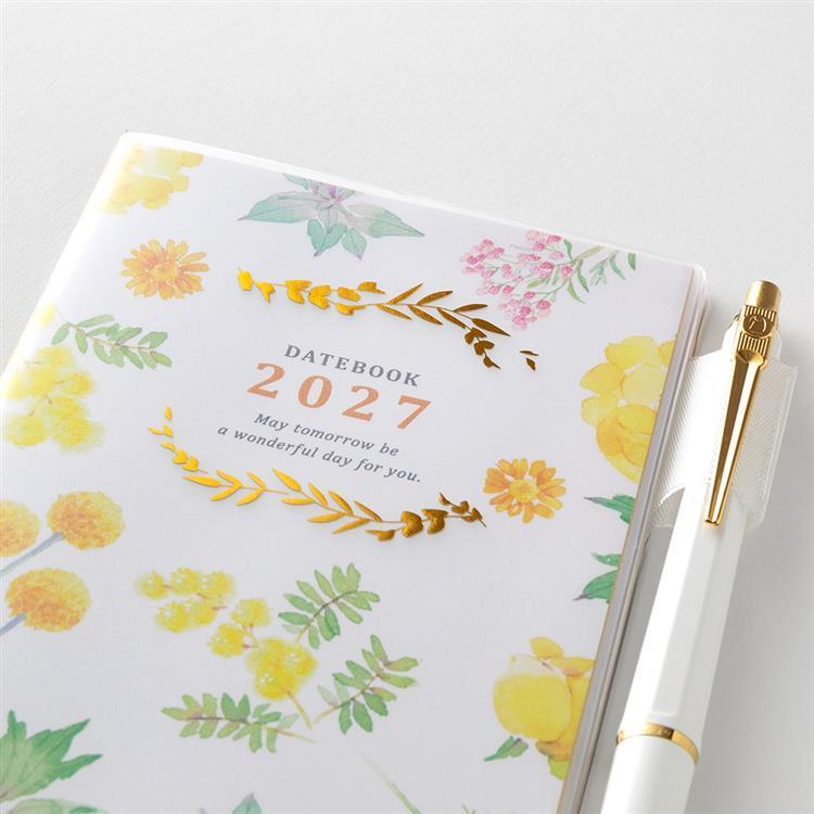 2027年1月始まり手帳 月間 B7 スリム カントリータイム花柄 カントリータイム花柄