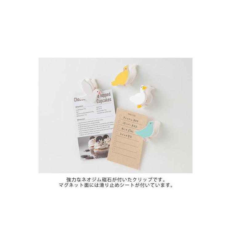 マグネットクリップ トリ柄A トリ柄A