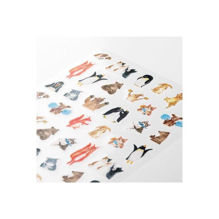 シール 動物気持ち柄 ステーショナリー ロフト公式通販サイト Loft