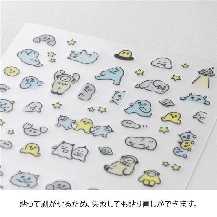 もん　シール シール 罫線 モンスター(モンスター): ステーショナリー | ロフト