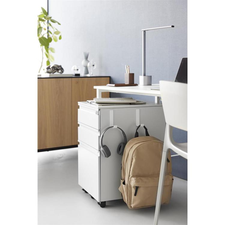 マグネットハンガーフック L 2個組 ホワイト ホワイト