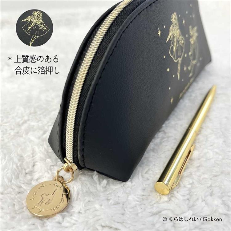 合皮ペンケース くらはしれい ブラック ブラック