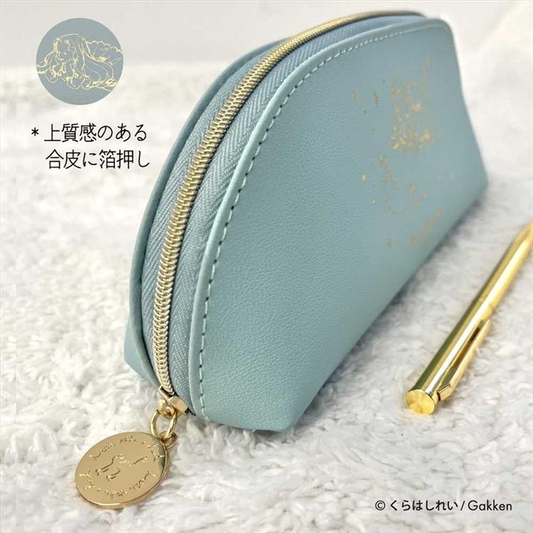 合皮ペンケース くらはしれい ブルー ブルー
