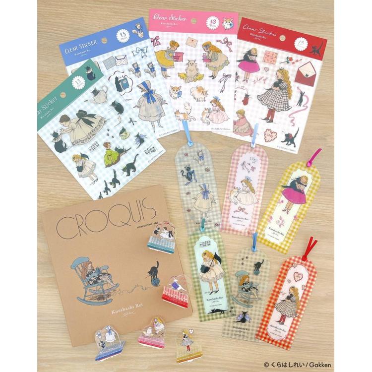 アクリルスタンドスタンプ くらはしれい レッド レッド