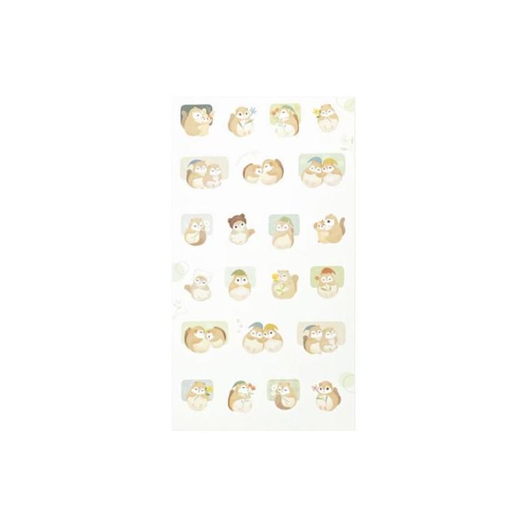 シール大 まったりアニマルズ ナイト モモンガ モモンガ