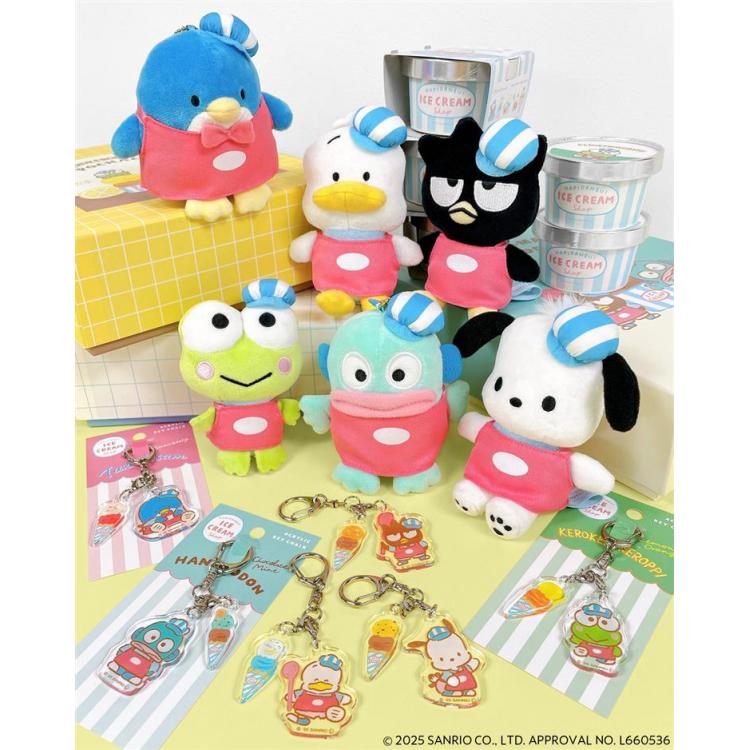 アクリルキーホルダー はぴだんぶい アイスクリームショップ