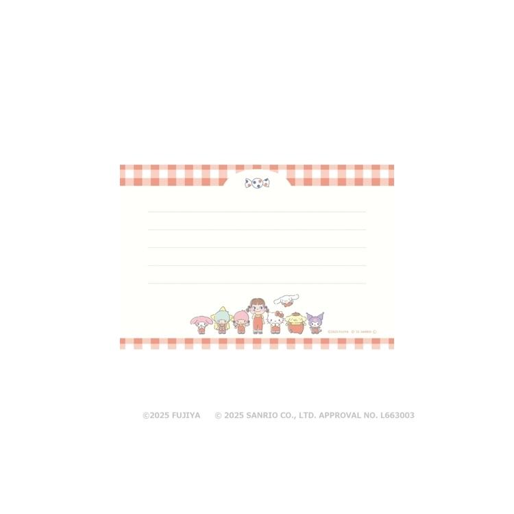 レターセット PEKO×サンリオキャラクターズ C C