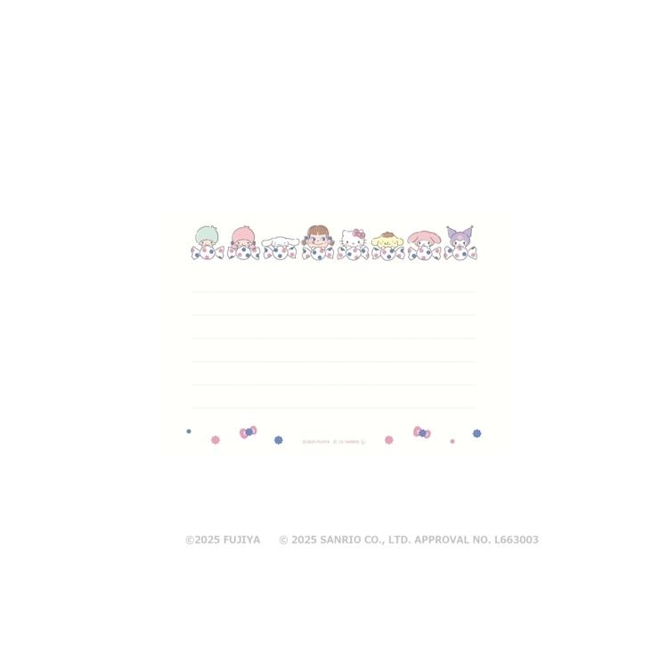 レターセット PEKO×サンリオキャラクターズ D D