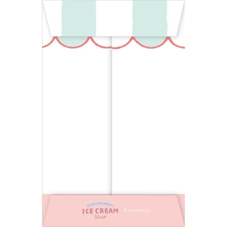 ぽち袋 はぴだんぶい アイスクリームショップ 集合 3枚入り【ロフト限定】 集合