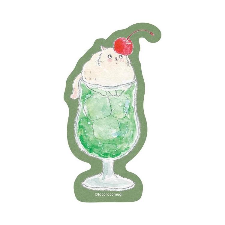 ステッカー トコロコムギ 喫茶 喫茶