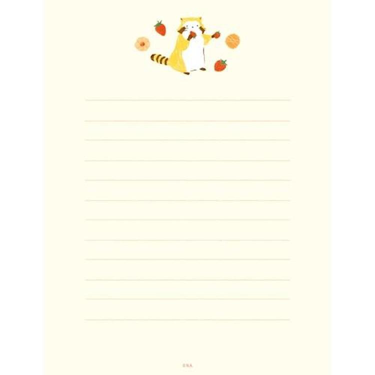 レターセット いろどりラスカル スイーツ スイーツ