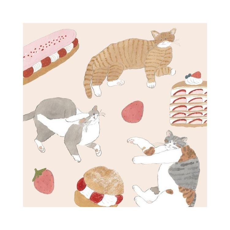 おりがみメモ トビマツショウイチロウ いちごスイーツ いちごスイーツ