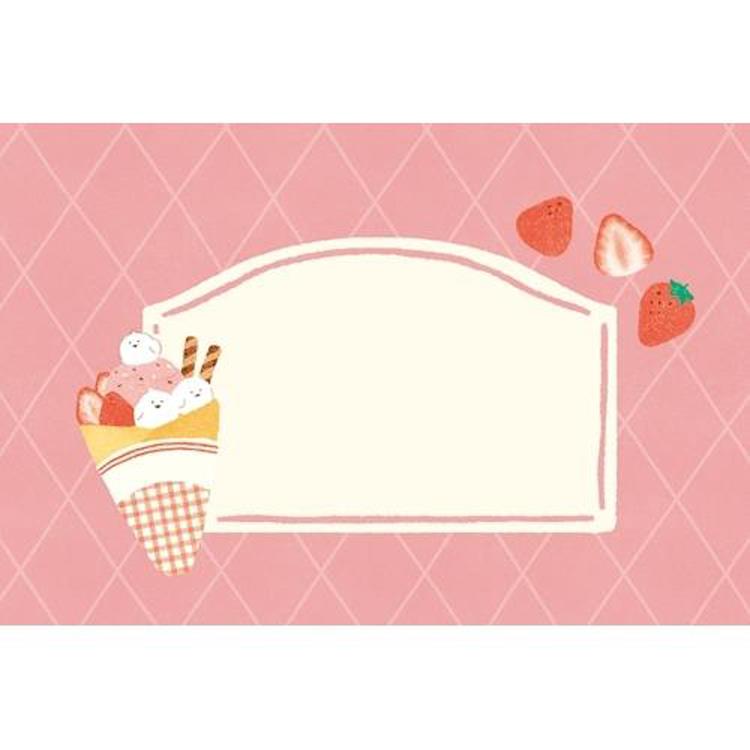 レターセット お菓子などうぶつ工房 なりきりコトリ なりきりコトリ