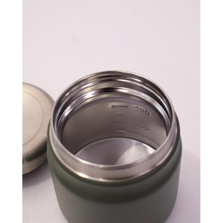 ステンレススープポット 280ml カーキ カーキ