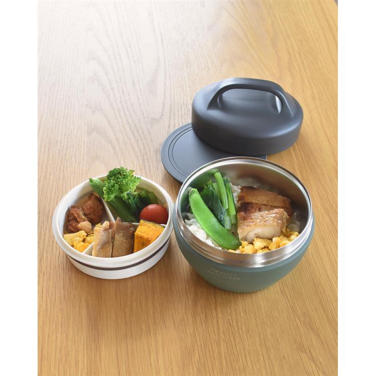 サーモキャリーランチ 620ml カーキ カーキ