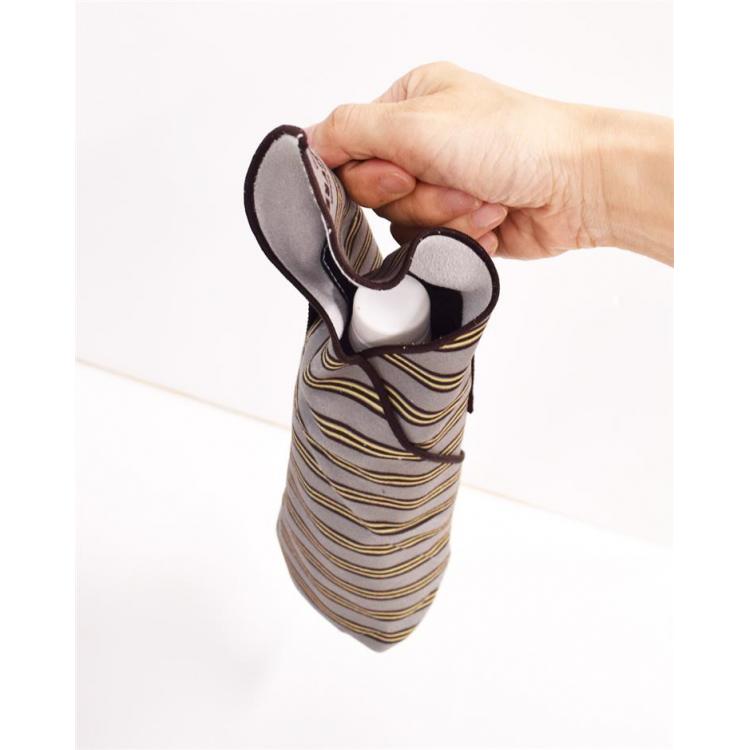 ハンドル付くっつく保冷クロス 40×40cm ネイビー ネイビー