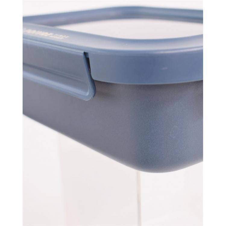 4点ロックランチコンテナ M640ml ネイビー ネイビー